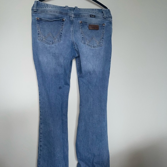 Wranglers, worn once in great condition. Originally paid $180 CAD - Picture 3 of 4